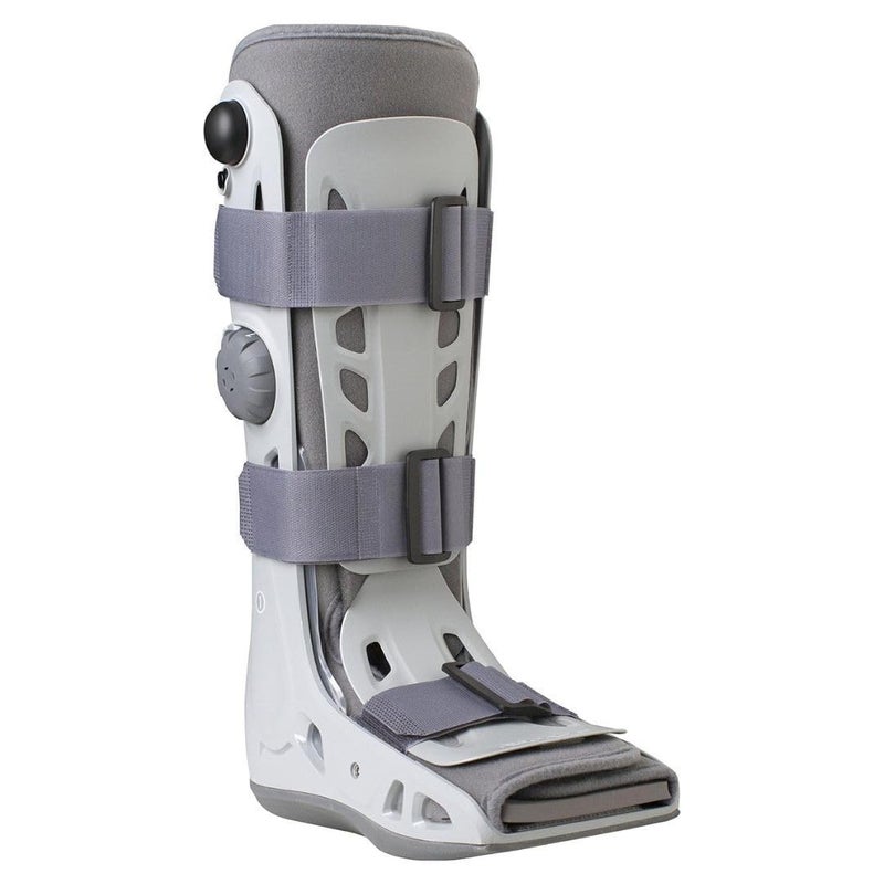 Aircast AirSelect Standard Walker Brace and Walking Boot with SoftStrike Technology and Semi-Rigid Shell (Small, Gray) - Image 1